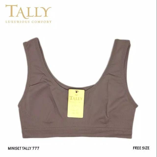 Miniset TALLY 777 Rajut nyaman dipakai halus Mini Bra