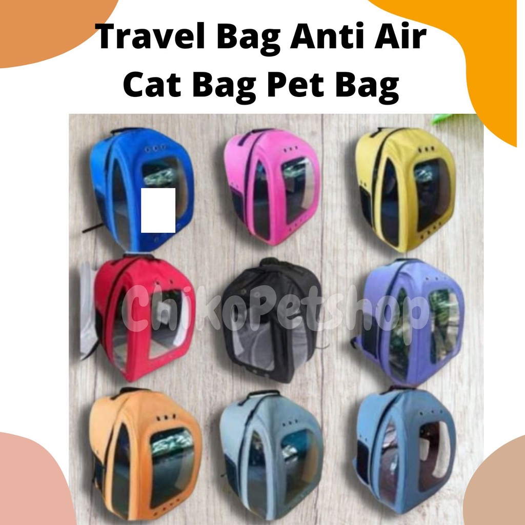 Tas Ransel Hewan kucing Travel Bag Nyaman dan Anti Air Cat Bag Pet bag