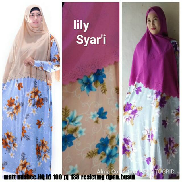 lily syar I dress gamis