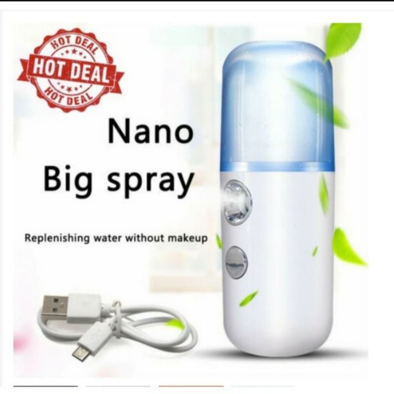 Nano Spray Portable Mini USB / Mist Sprayer Pelembab Wajah Perawatan Wajah