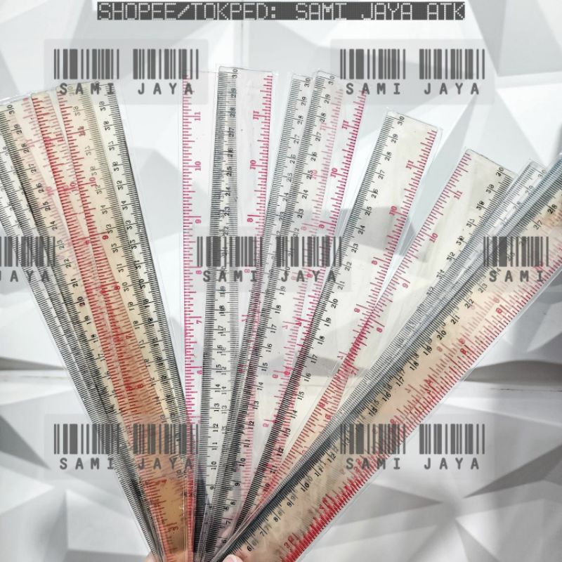 

Penggaris Borneo 30 Centimeter CM