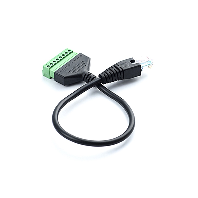 Adapter Konverter Plug Kabel RJ45 Ethernet Male Ke 8 Pin AV