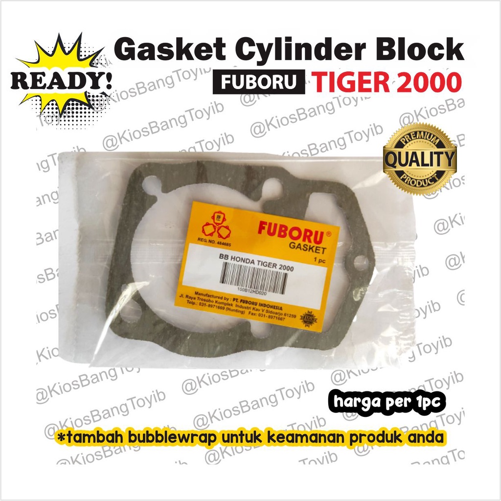 Packing Gasket Cylinder Block (BB) Honda Tiger 2000 (FUBORU)