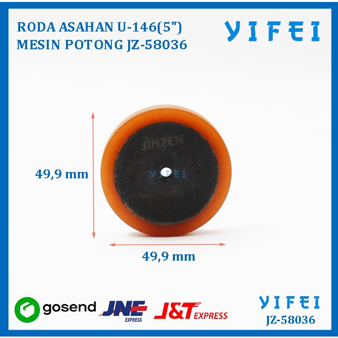 RODA ASAHAN U-146(5&quot;) MESIN POTONG KM KS-EU YIFEI-58036