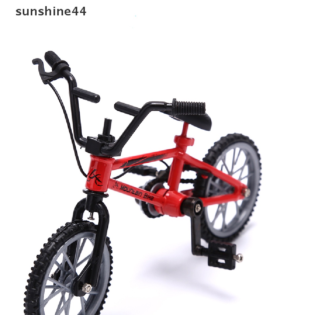 Sunshine Mainan Sepeda Jari Mini Bahan Alloy Untuk Hadiah Anak