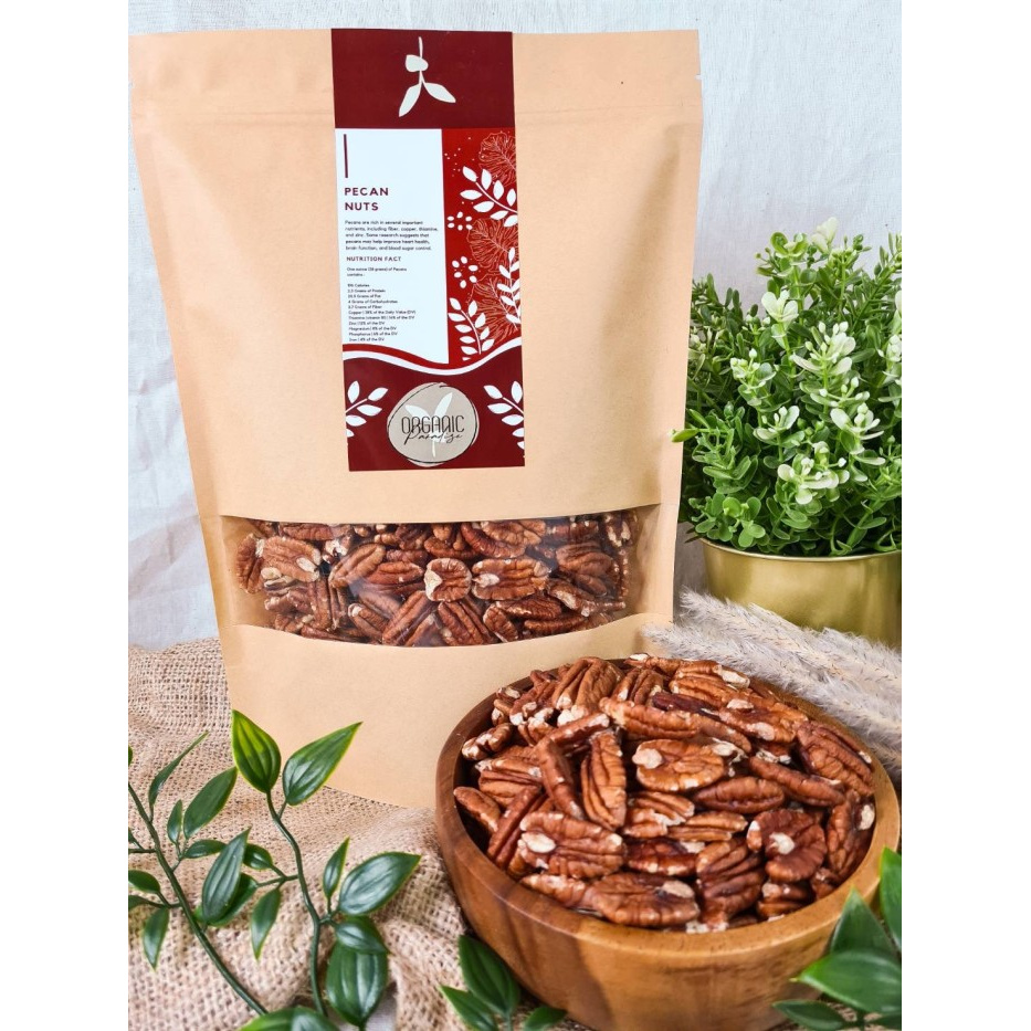 

Spesial Promo - Roasted Pecan Nut Organic Paradise 250 Gram Premium Quality