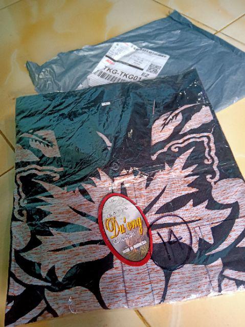 Kemeja Batik Pria Ppbtk07 Modern Lengan Pendek Casual Modis Trendy Masa Kini M L Xl Asli Pekalong