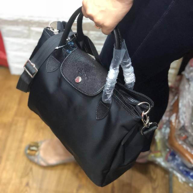 ORIGINAL, Tas KULIT Longcamp PERSIT, BHAYANGKARI Kulit