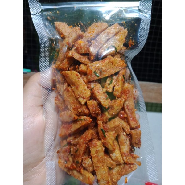 

Basreng geprek daun jeruk