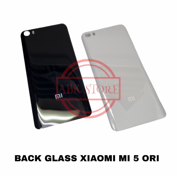 Backdoor Backcover Tutup belakang Xiaomi MI5 Mi 5 Original Bahan Kaca
