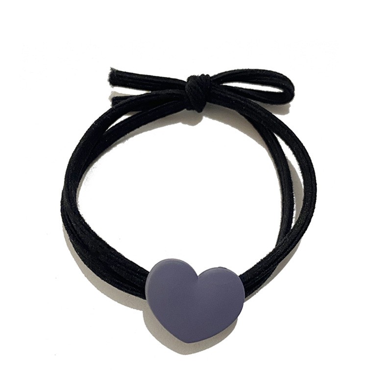 IKATAN RAMBUT KOREA ICON LOVE IMPORT / IKAT RAMBUT KARET MOTIF KOREA STYLE-4