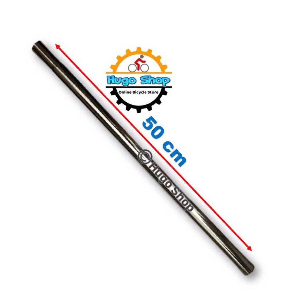 Tiang Sadel Sepeda Besi Panjang 50 cm
