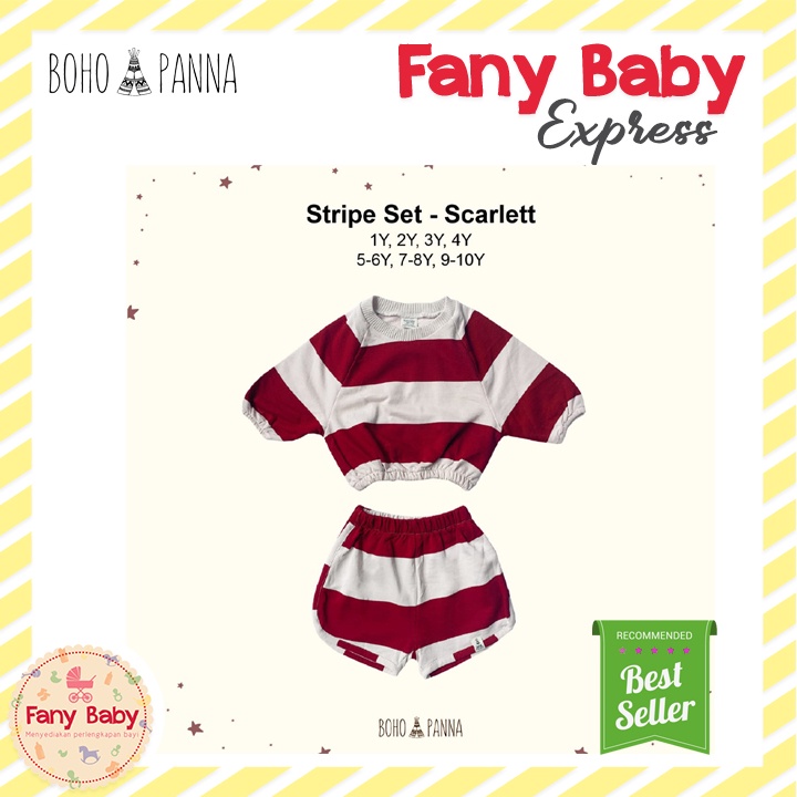 BOHOPANNA - STRIPE SET