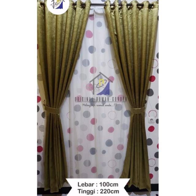 GORDEN BLACKOUT PREMIUM EMBOS HIJAU