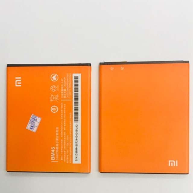 Baterai Xiaomi Redmi Note 2 BM45 Ori