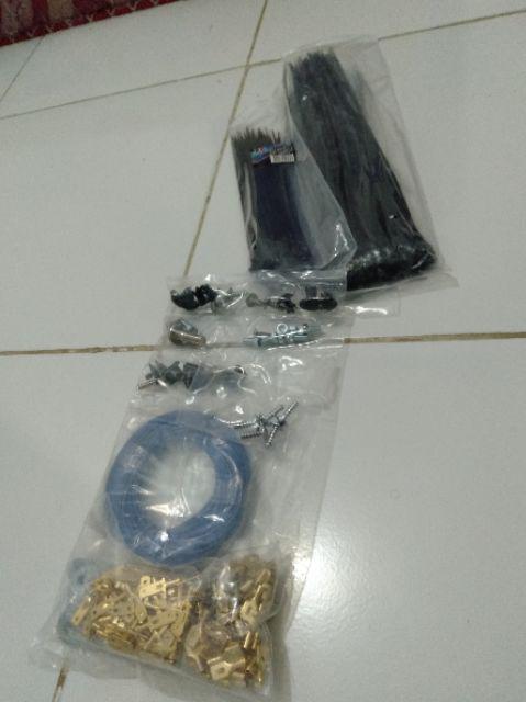 Kabel Ties Cable Tie Kabel Tie 4x250 Mm 25cm Hitam 100pc