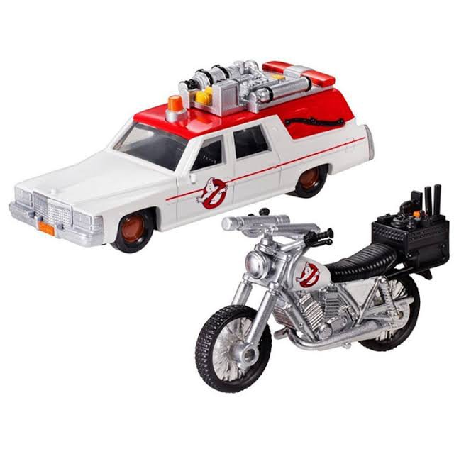 Hot Wheels Ghostbuster ECTO-1 dan ECTO-2