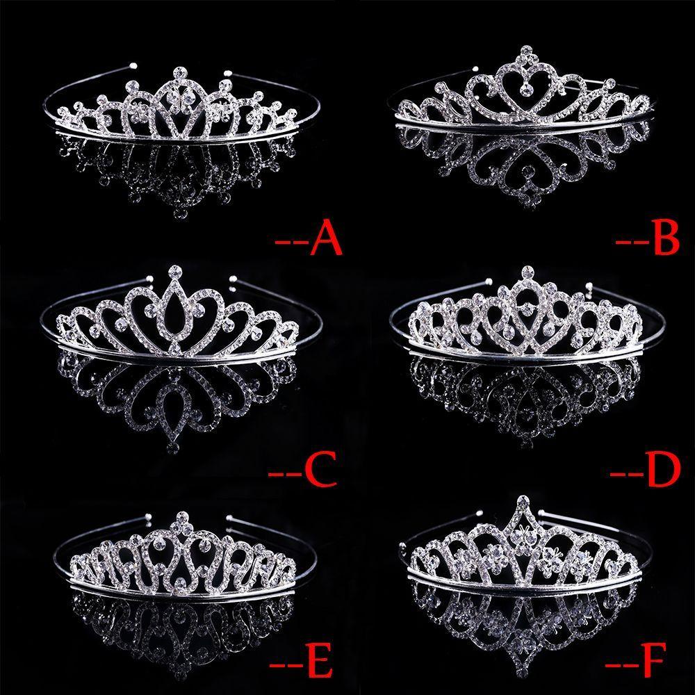Needway Kristal Berlian Imitasi Mahkota Bando Pesta Fashion Aksesoris Rambut Cinta Hati Rambut Perhiasan Kupu-Kupu Pengantin Pernikahan Perhiasan