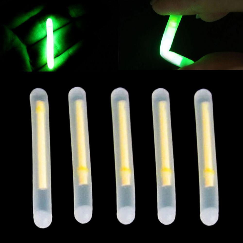 Top 50pcs Lightstick New Clip on Stik Glow Gelap Bermanfaat