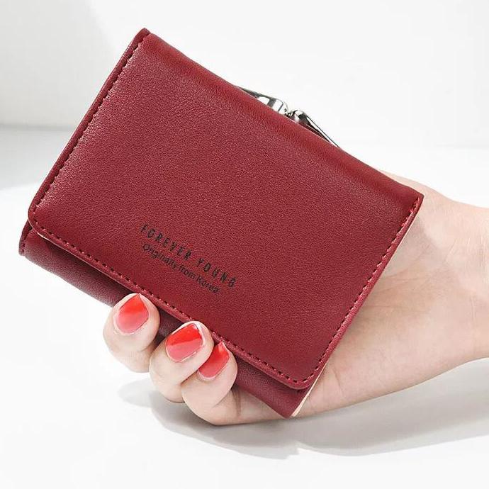 SALE (27AN.ID) Dompet Lipat wanita F6 Dompet Mini Wanita Tebal C5