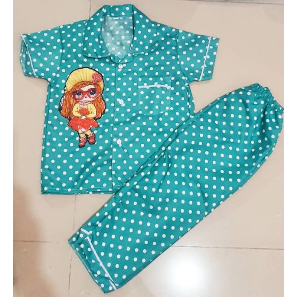 PIYAMA ANAK PIYAMA LOL LED ANAK BAJU TIDUR ANAK LOL