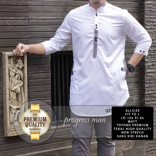 TOTOTAshop.Kemeja KOKO JENKO FC,(M-L-XL-XXL)_Bahan TOYOBO Tebal premium.Lengan 7/8 real picture