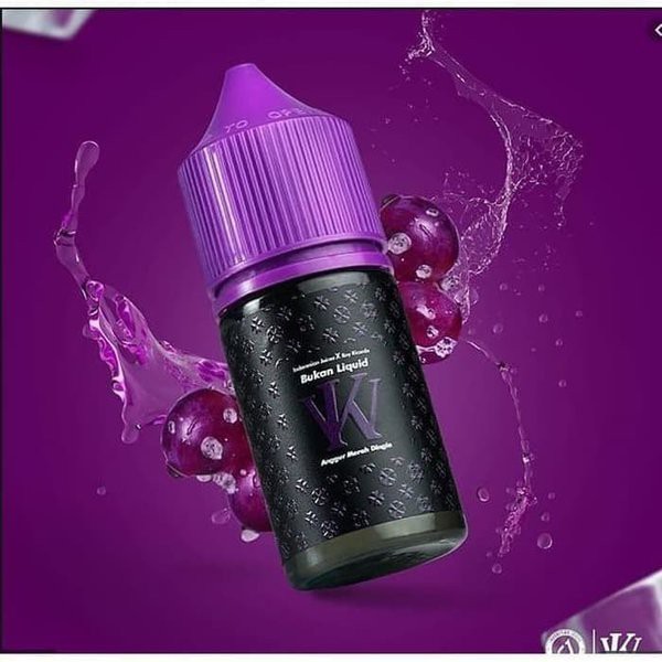 LIQUID SALT NIC BUKAN LIQUID KW ANGGUR MERAH  30ML BY ROY RICARDO X INDONESIA JUICE