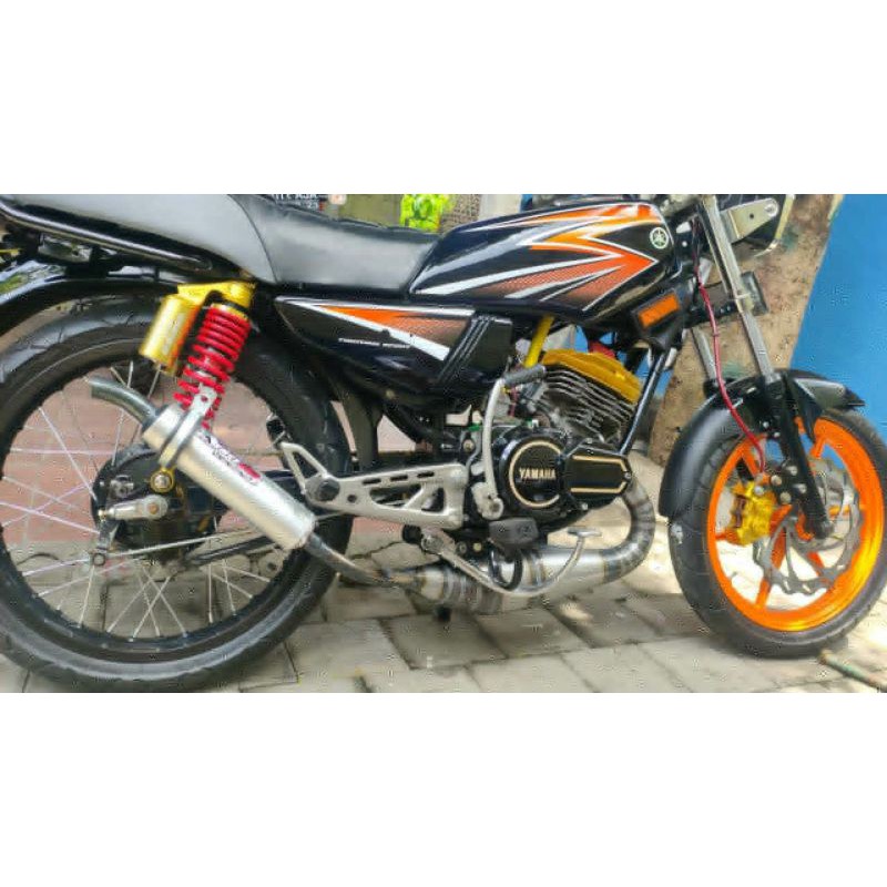Knalpot ABRT20 RX KING PDK Wello Kompetisi Step Standar