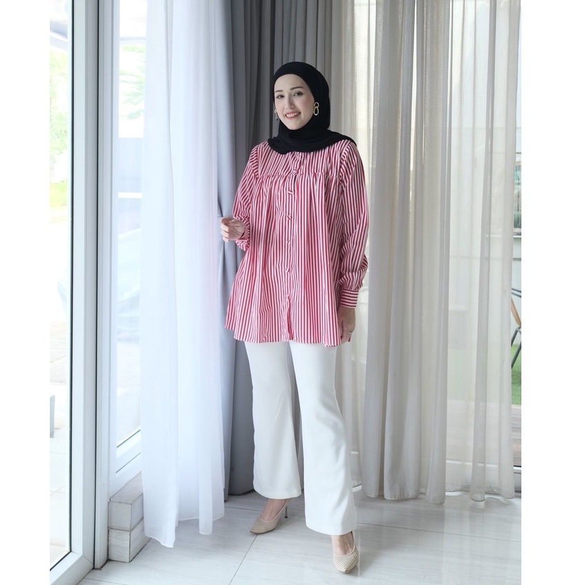 Radwah - Savina Top Stripe - Atasan Wanita