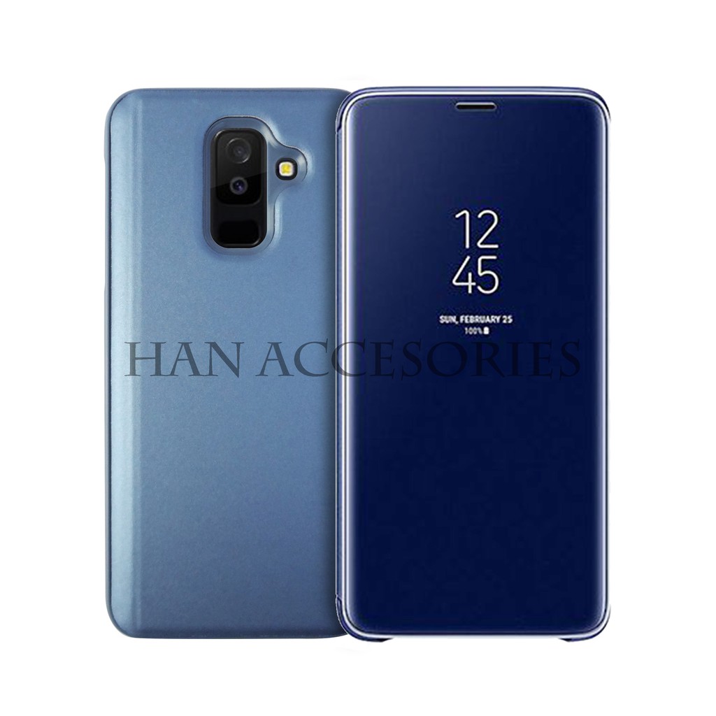 Samsung Galaxy A6 2018 Clear View Standing Cover Hight Quality Copy | Flip Cover