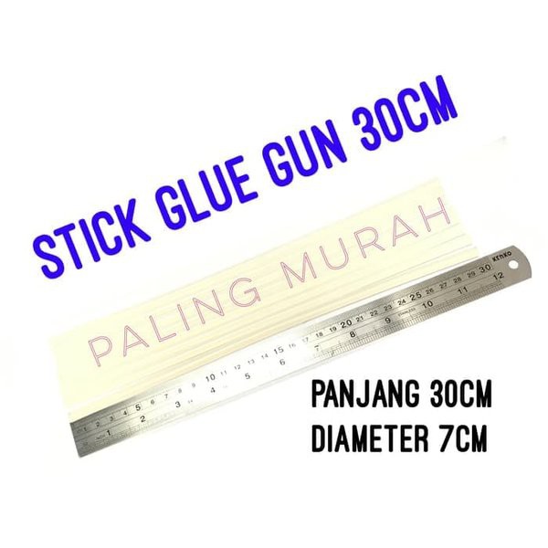 Refill Lem Tembak Lilin Glue Gun Stick Kecil 30 cm x 7 mm