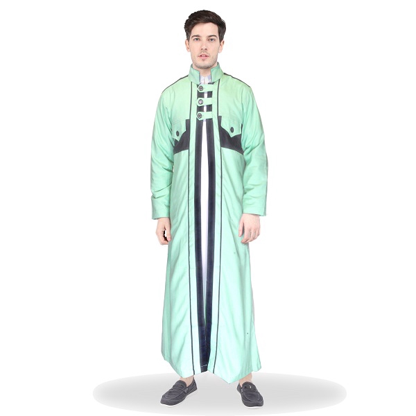 Gamis Pria / Baju Shalat Gamis / Gamis Haramain YAKA 113 098f
