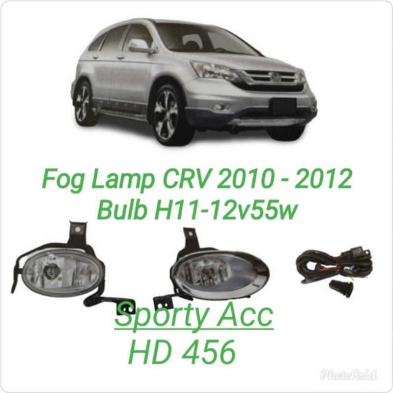 Fog Lamp CRV 2010-2011 HD456