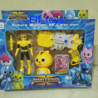  Mainan  Robot Mini  Force  1 Set Shopee Indonesia