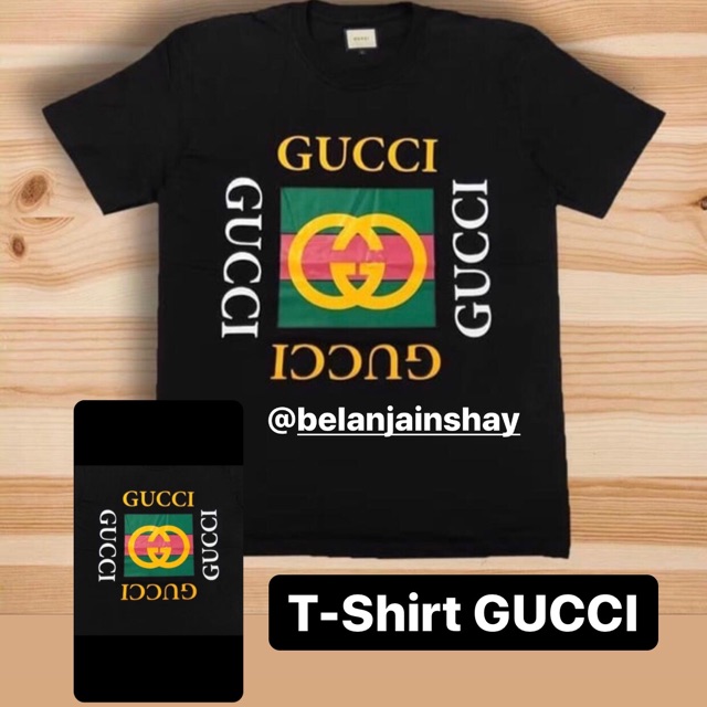 T-SHIRT GUCCI PREMIUM ORIGINAL QUALITY