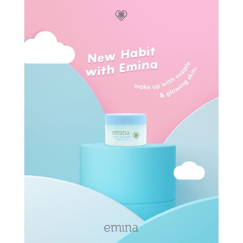 Emina Aqua Infused Sleeping Mask 30 g