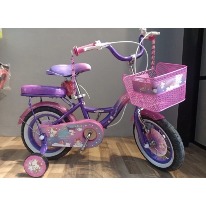 Sepeda Anak Perempuan Element Sanrio 2.0 KidsBike Frame Hi Ten Steel Garansi SNI-4