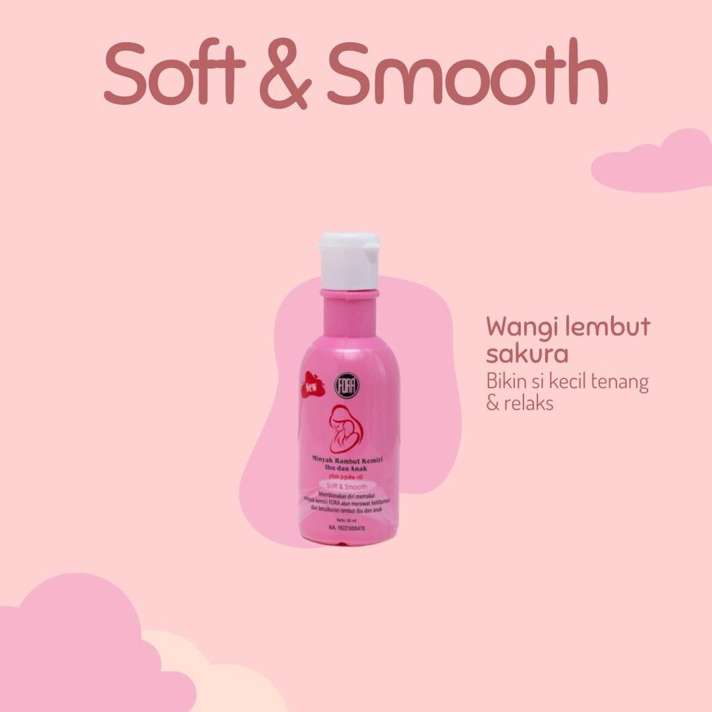 Minyak Kemiri Murni + Jojoba Oil Penumbuh Rambut dan Alis FORA BPOM 65ml