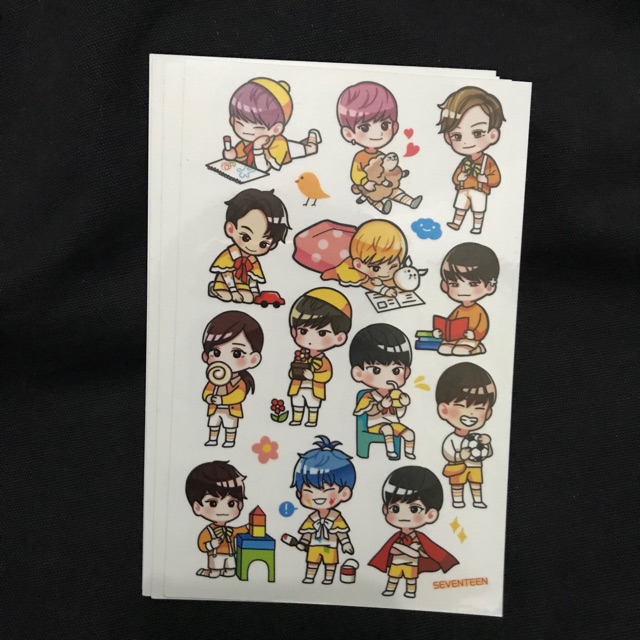 SEVENTEEN Fanart Chibi Sticker