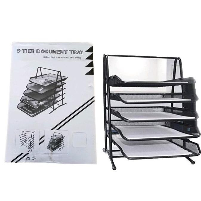 

Document Tray 5 Tingkat Document Organizer Rak Kertas File Outletsherlyta