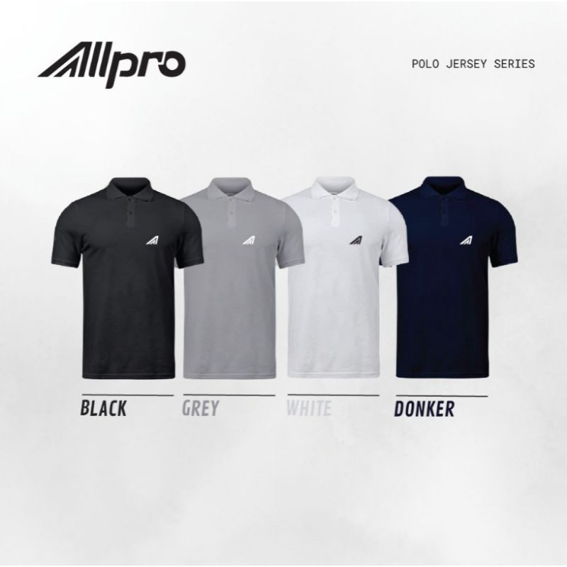 Allpro Jersey Polo Shirt Polos Kaos Kerah Adem Nyaman Seharian