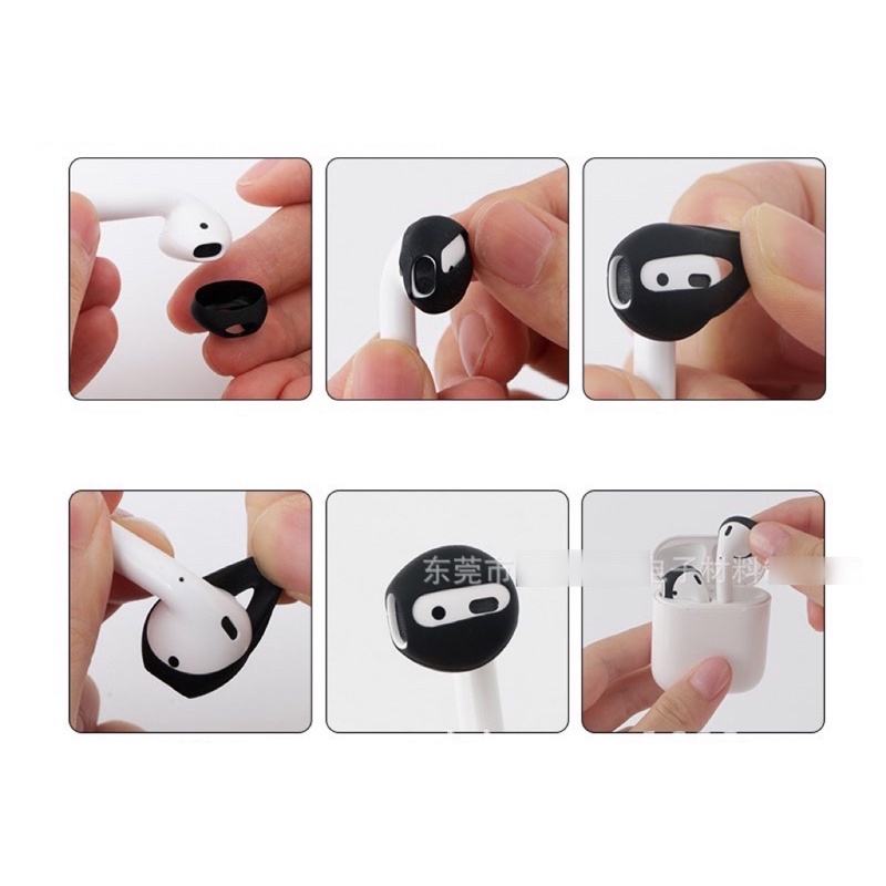 Eartips airpods 2 sepasang earbud silicone protection earplugs airpods 2