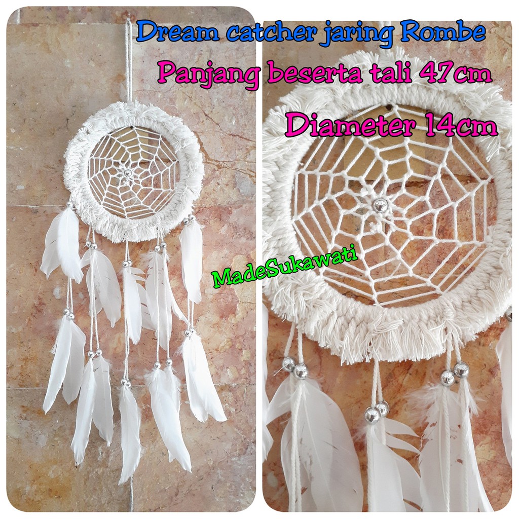 Dream catcher jaring variasi rombe 47 cm