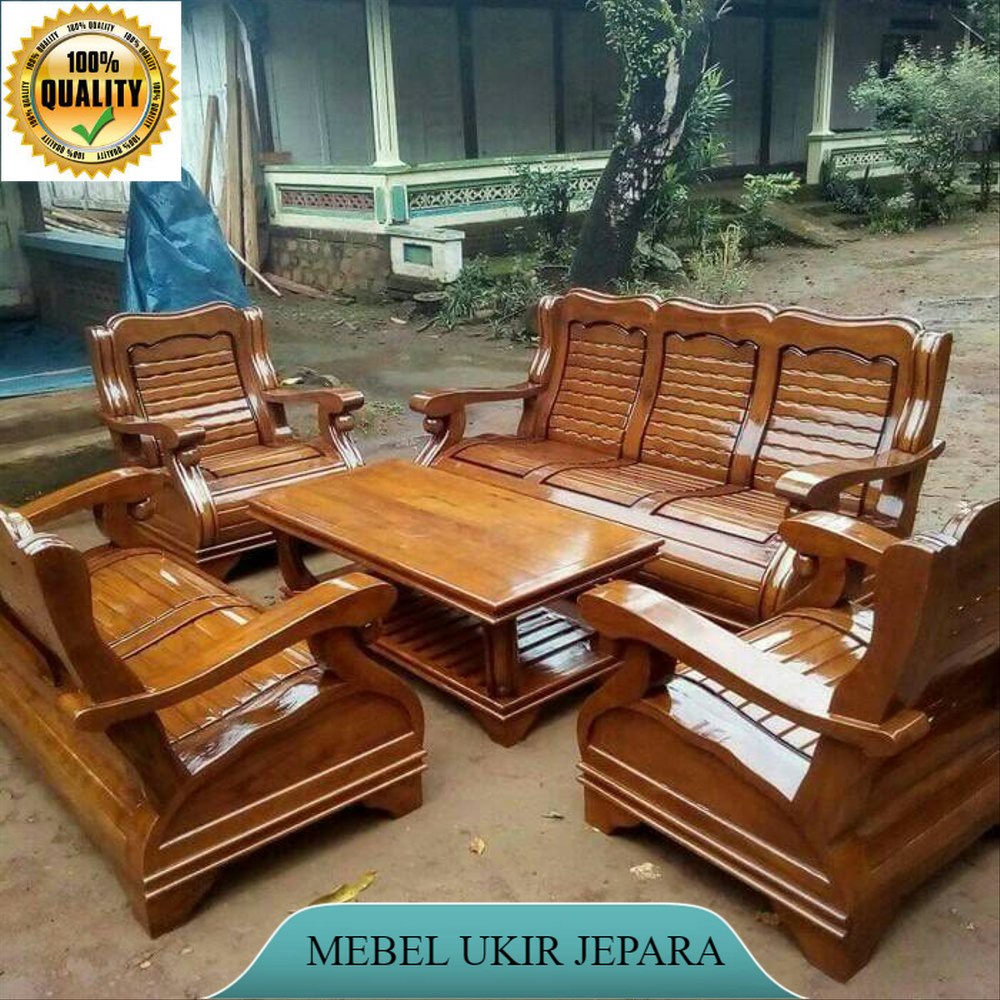 kursi tamu gajah, kursi tamu jati, mebel ukir jepara