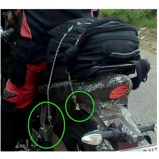 Tali Pengikat Barang Bagasi Motor Karet Bawaan Di Motor 1m 100cm Tebal