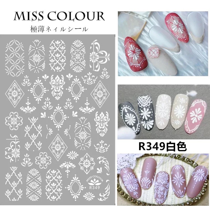 STICKER NAIL ART BOW TRIBAL NAIL STIKER KUKU PREMIUM KUPAL STIKER TEMPEL MARBLE MARMER VINTAGE