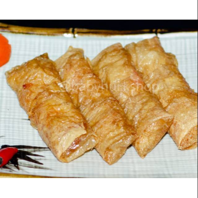 

[HALAL] Lumpia Udang Kulit Tahu / Lumpia udang / lumpia beku / frozen dimsum / dimsum beku / dim sum