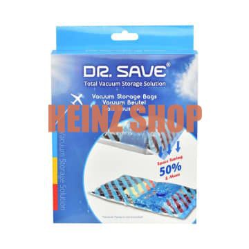 DR SAVE SET 4 PCS PLASTIK VAKUM BAJU KANTUNG VAKUM MINI TRAVEL VACUUM BAG MINI SET