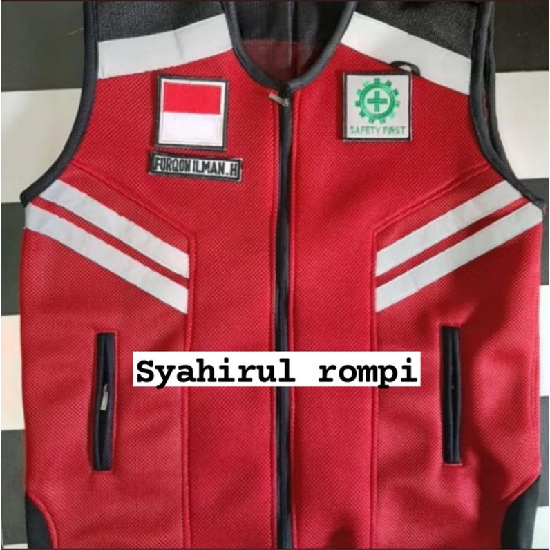 rompi hse / rompi custom / rompi motor , rompi hse murah , rompi telkom