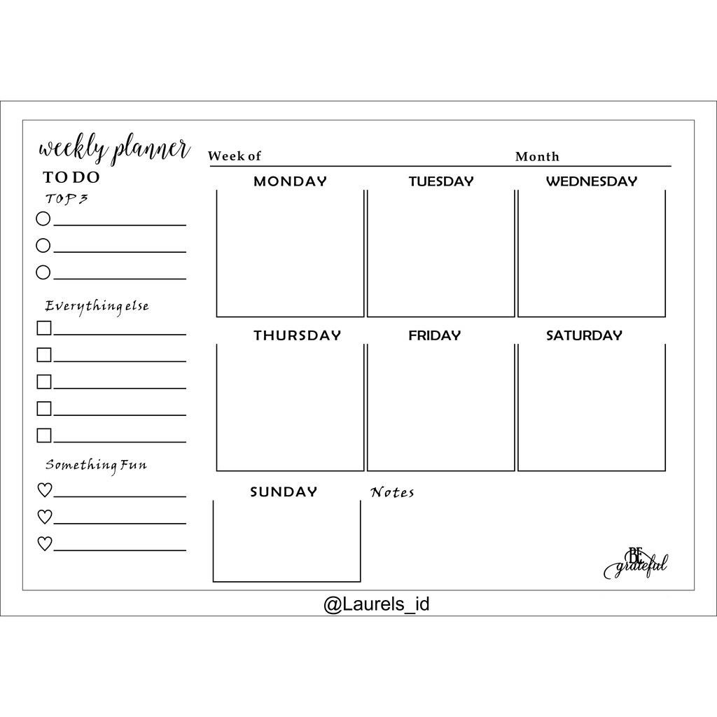 Papan Schedule Akrilik Custom